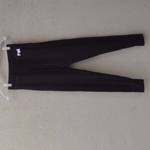 Flawed PINK Victoria's Secret Black Pull-on Joggers with Drawstring Women's XS